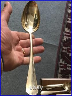 Ménagère CHRISTOFLE modèle Japon Japan métal argenté 38 pièces très bon état
