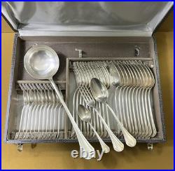 Ménagère CHRISTOFLE modèle PRINTANIA métal argenté Cuillère Fourchette Couverts