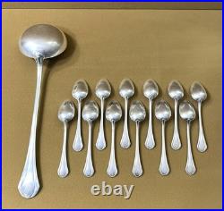 Ménagère CHRISTOFLE modèle PRINTANIA métal argenté Cuillère Fourchette Couverts