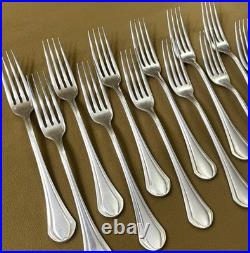 Ménagère CHRISTOFLE modèle PRINTANIA métal argenté Cuillère Fourchette Couverts