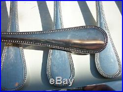 Ménagère CHRISTOFLE modèle perles en métal argenté, belle brillance 38 pîèces