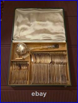 Ménagère Christofle 37 Pièces Métal Argenté Modèle America