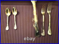 Ménagère Christofle 37 Pièces Métal Argenté Modèle America