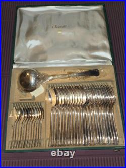 Ménagère Christofle 37 Pièces Métal Argenté Modèle America