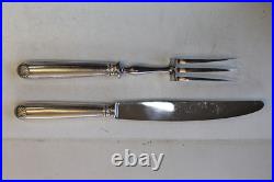 Ménagère Christofle en métal argenté modèle coquille Ménagère Christofle en métal argenté modèle coquille