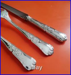 Ménagère En Métal Argenté Modèle Rocaille 36 Pièces Couteau Fourchette Cuillère Ménagère En Métal Argenté Modèle Rocaille 36 Pièces Couteau Fourchette Cuillère