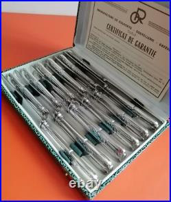 Ménagère En Métal Argenté Modèle Rocaille 36 Pièces Couteau Fourchette Cuillère Ménagère En Métal Argenté Modèle Rocaille 36 Pièces Couteau Fourchette Cuillère
