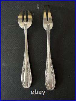 Ménagère Ercuis modèle Tolède Métal argenté