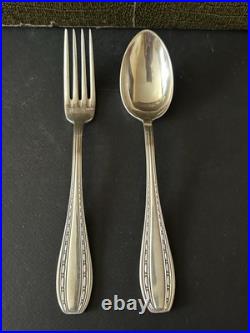 Ménagère Ercuis modèle Tolède Métal argenté