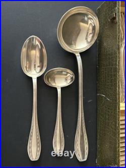 Ménagère Ercuis modèle Tolède Métal argenté