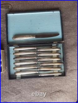 Menagere Metal Argente 135 Pieces Ravinet Denfert Modele Perles Et Coquille