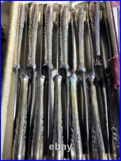 Ménagère Métal Argenté 84 Pièces Rostfrei Solingen Modèle Coquille Louis XV