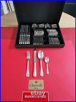 Ménagère Modèle Boréal 48 Pieces Christofle Très Bel État Metal Argenté