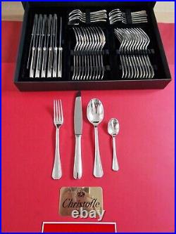 Ménagère Modèle Boréal 48 Pieces Christofle Très Bel État Metal Argenté