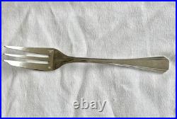 Menagere Service A Dessert En Metal Argente Christofle Modele Boreal Art Deco