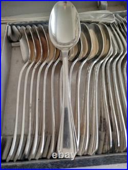 Ménagère christofle métal argenté Modèle Boreal Art Déco 43 Pièces