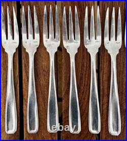 Ménagère couvert poisson ART DECO métal argenté BOULENGER modèle SUZY