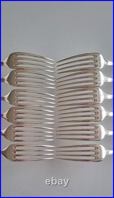 Ménagère en métal argenté CHRISTOFLE MODÈLE ALBATROS 50 Pièces