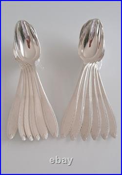 Ménagère en métal argenté CHRISTOFLE MODÈLE ALBATROS 50 Pièces