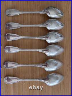 Ménagère métal argenté CHRISTOFLE Modele Chinon 6 Personnes 39 Pieces