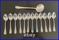 Ménagère métal argenté modèle Art Déc 61 pièces
