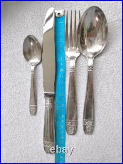 Ménagère métal argenté modèle Liberty Grand Prix de Monaco 48 pièces H. Fabre