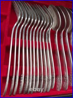 Ménagère métal argenté modèle Liberty Grand Prix de Monaco 48 pièces H. Fabre