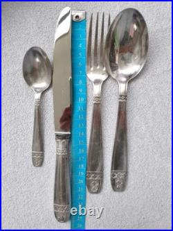 Ménagère métal argenté modèle Liberty Grand Prix de Monaco 48 pièces H. Fabre