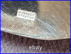 Ménagère métal argenté modèle à filets 12 pièces RAVINET DENFERT et 7 ERCUIS