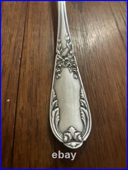 Métal Alliage Blanc 36 Couverts Métal Argenté Modèle Feuille François 1er