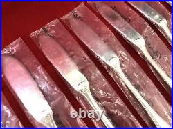 NEUF 12 couverts à poisson CHRISTOFLE modèle MALMAISON métal argenté Couteaux