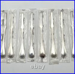 NEUF 12 curette / tirette à homard CHRISTOFLE modèle PERLES métal argenté 18 cm