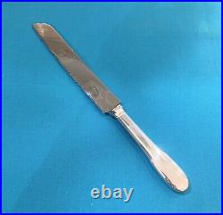 NEUF couteau à pain CHRISTOFLE modèle CLUNY métal argenté couvert service table