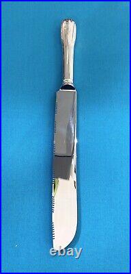 NEUF couteau à pain CHRISTOFLE modèle CLUNY métal argenté couvert service table