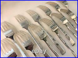NEUF ménagère 37 couverts CHRISTOFLE modèle CONCORDE métal argenté Fourchettes