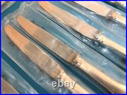 NEUFS SOUS BLISTER 12 couteaux à entremet CHRISTOFLE modèle CLUNY métal argenté