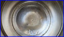 Orfèvre C D Seau à Champagne vintage en métal argenté modèle style art déco