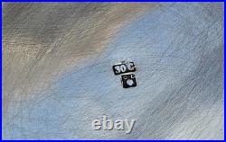 Orfèvre C D Seau à Champagne vintage en métal argenté modèle style art déco