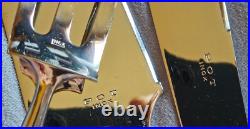 POT 4 pièces de service pour ménagère métal argenté modèle Grand Prix art déco