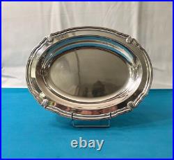 Panière à pain CHRISTOFLE GALLIA modèle COQUILLES VENDOME métal argenté 31x24 cm