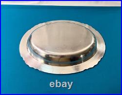 Panière à pain CHRISTOFLE GALLIA modèle COQUILLES VENDOME métal argenté 31x24 cm