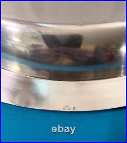 Panière à pain CHRISTOFLE GALLIA modèle COQUILLES VENDOME métal argenté 31x24 cm