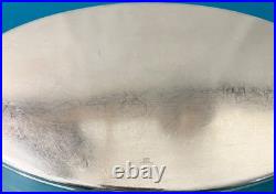 Panière corbeille à pain CHRISTOFLE modèle ONDULATION VIBRATION métal argenté