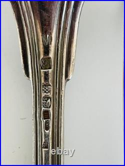 Partie de ménagère Christofle modèle filet, métal argenté monogrammé début XXe