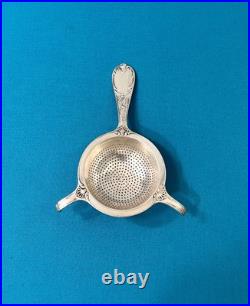 Passe thé CHRISTOFLE modèle MARLY métal argenté café théière 12 cm ROCAILLE