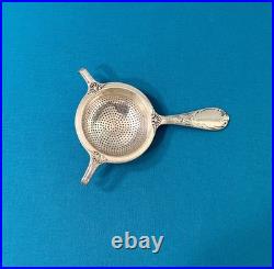 Passe thé CHRISTOFLE modèle MARLY métal argenté café théière 12 cm ROCAILLE
