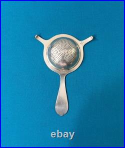 Passe thé CHRISTOFLE modèle MARLY métal argenté café théière 12 cm ROCAILLE