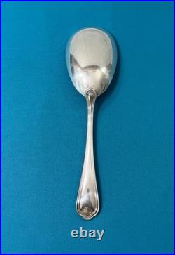 Pelle à frites riz CHRISTOFLE modèle SPATOURS métal argenté couvert 25 cm