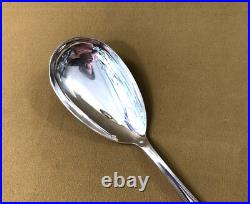 Pelle à riz / frites CHRISTOFLE modèle AMERICA métal argenté Couvert Table 25 cm