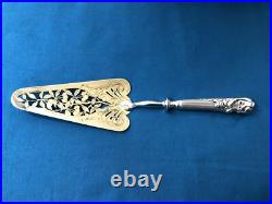Pelle à tarte CHRISTOFLE modèle PEAU DE LION métal argenté & doré Couvert 30,5cm